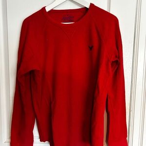 Red Sweater by American Eagle Outfitters - small